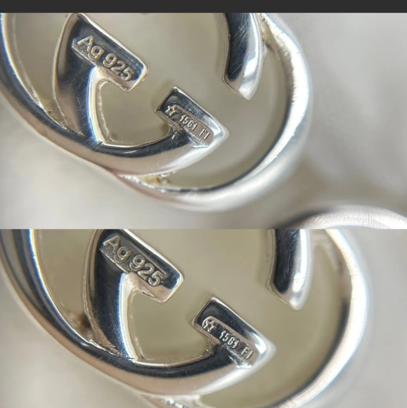 SALE!!! GORGEOUS NWOT Gucci Luxury Earrings! 💜💚💜💚💜 - Picture 5 of 12